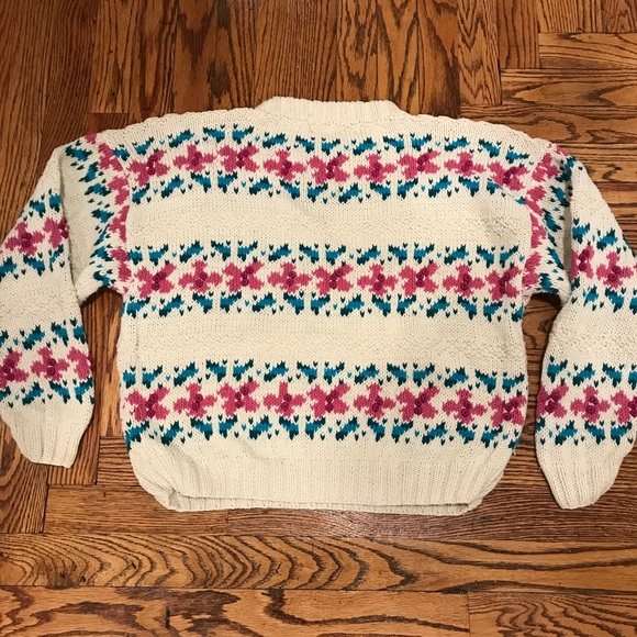 Vintage 80’ LL Bean Cozy Knit Crewneck Sweater - Picture 6 of 6